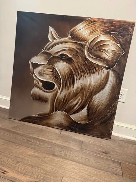 Photo of free Lion Painting (Fort DuPont, Washington DC) #1