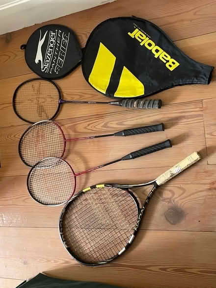 Photo of free Badminton and junior tennis racquets (Cotham BS6) #1