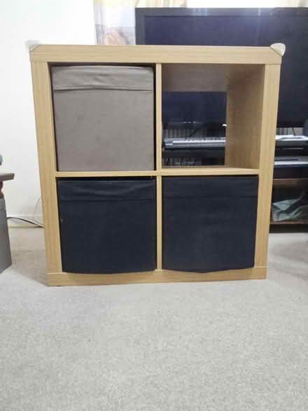 Photo of free IKEA Kallax 4 cube unit (Neston near Station CH64) #2
