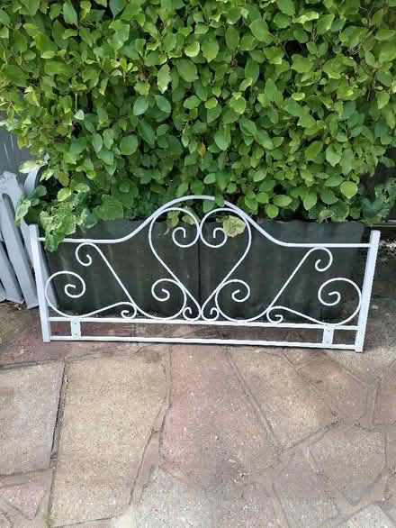 Photo of free Metal headboard (Langney BN23) #1