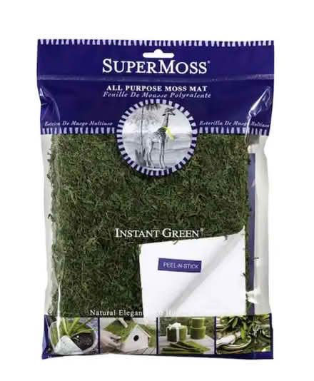 Photo of free Decorative moss (adhesive sheets) (Shepherd Park) #1