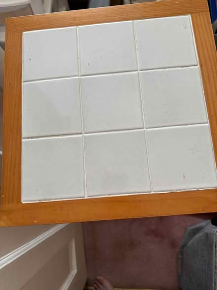 Photo of free Kitchen trolley with tiled top (Ashford TW15) #2