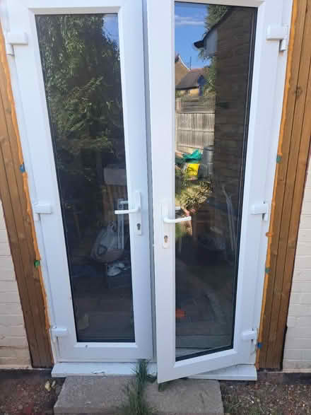 Photo of free Double glazed PVC french door (Weybridge) #1