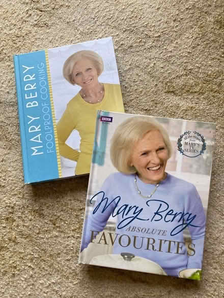 Photo of free 2 Mary Berry cookbooks =River Area M/head (windsor-maidenhead-freegle CGA SL6) #1
