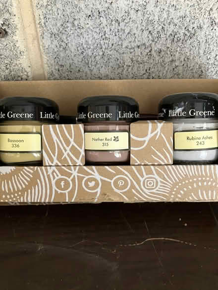Photo of free Lots of sample paint pots - Little Greene (Stannington S6) #2