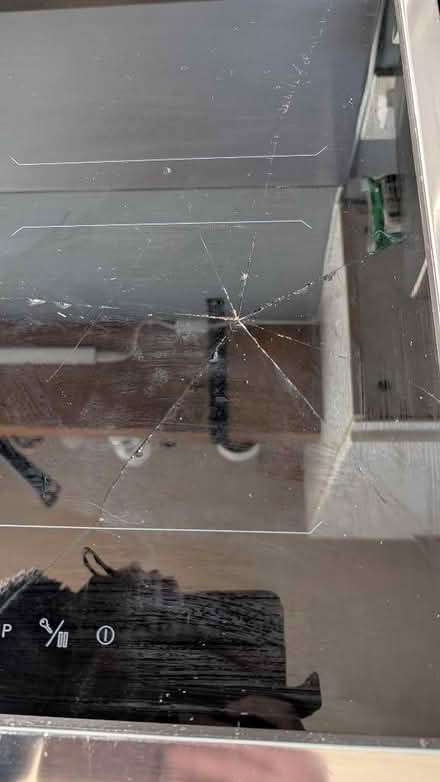 Photo of free Oven with damaged induction hob DeLonghi stainless steel (Rufford L40) #2