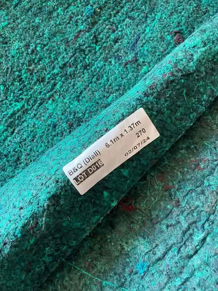 Photo of free Carpet underlay (WR14 Link Top) #1