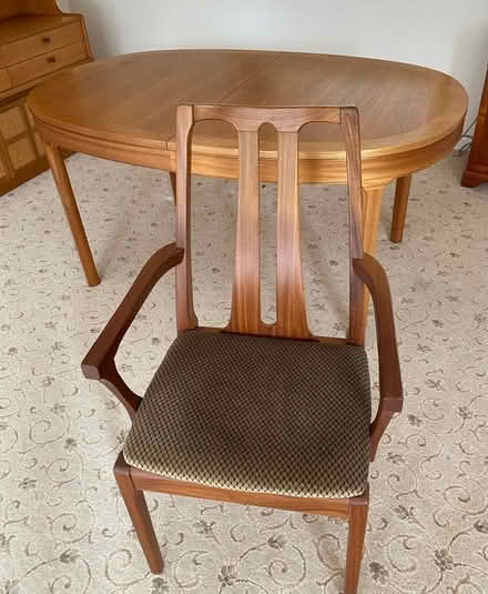 Photo of free Nathan Dining Table & six Chairs (Stockland Green B23) #4