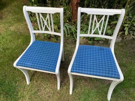 Photo of free Two Dining Chairs (Brassington DE4) #1