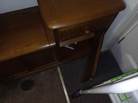 Photo of free Seat with drawer (BD3 Otley Road Bradford) #3