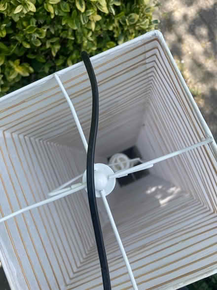 Photo of free Tall rice paper bamboo lamp (Cambridge CB4) #1