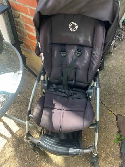 Photo of free Bugaboo pushchair with rain cover (Lewisham) #1