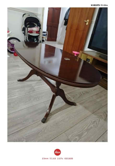 Photo of free Wooden centre table (Chadwell Heath RM6) #1