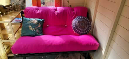 Photo of free Pink futon (Horsforth, LS18) #1