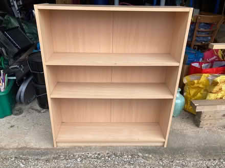 Photo of free Pine effect book case (Walkley S6) #1