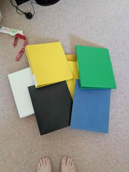 Photo of free Ring files and display folders (Portishead (BS20)) #2