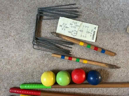 Photo of free Garden croquet set (Great Bromley CO7) #2