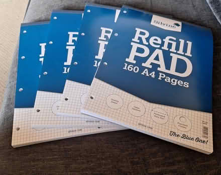 Photo of free 4 squared paper refill pads (Allesley Park CV5) #1