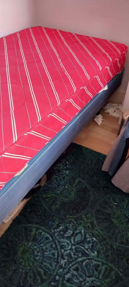 Photo of free Divan Bed Base & single mattress (Ulverley Green B92) #1