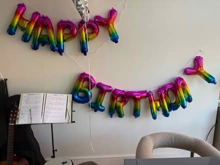 Photo of free Happy Birthday balloons (Baldock) #1