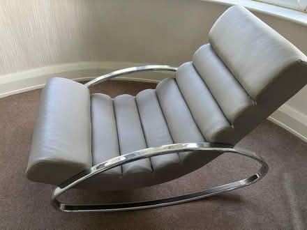 Photo of free Faux Leather Rocker Chair (gatley SK8) #1