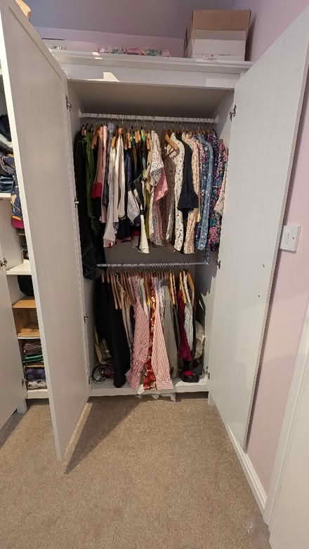 Photo of free IKEA Brusali Wardrobe (ME9) #2