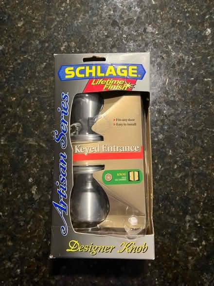 Photo of free Schlage Keyed Entrance Door Knob (Smoky Hill Rd & Tower Rd) #1