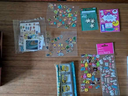 Photo of free Box full of various craft related odds and ends. (The Plantation GL5) #2
