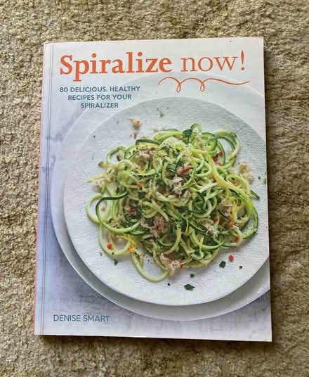 Photo of free Spiralize Now cookbook River area M/head (windsor-maidenhead-freegle CGA SL6) #1