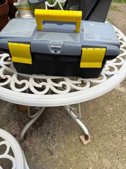 Photo of free Toolbox and assortment screws, nails etc. (Kingston KT1) #1