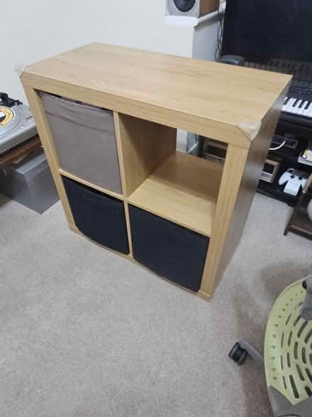Photo of free IKEA Kallax 4 cube unit (Neston near Station CH64) #1