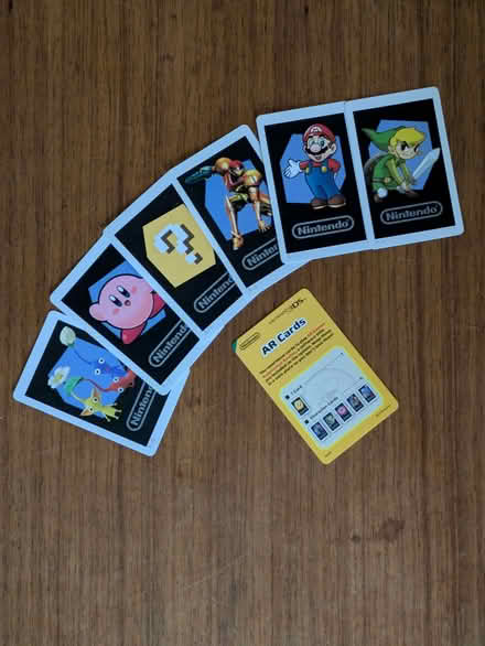 Photo of free Old Nintendo AR cards from Nintendo 3DS (The Plantation GL5) #1