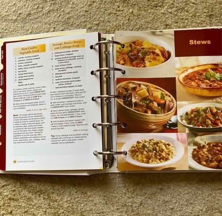 Photo of free Crock-pot Cookbook River area M/head (windsor-maidenhead-freegle CGA SL6) #2