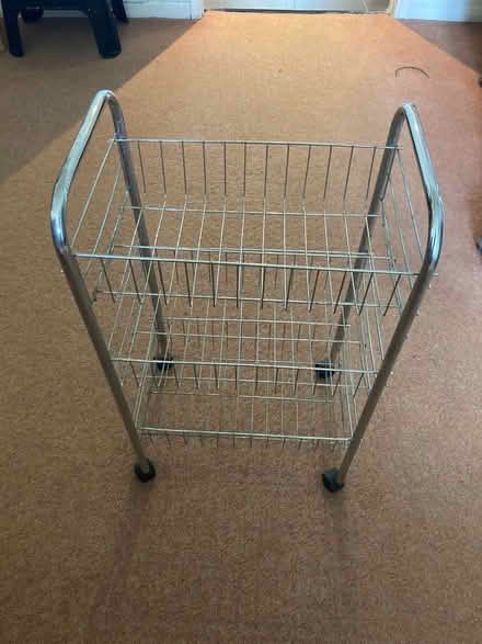 Photo of free 3 Tier Wire Trolley (Yateley GU46) #1