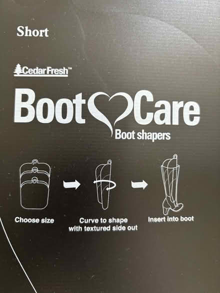 Photo of free One NEW pair boot shapers (Sunnyvale near Fremont H.S.) #1