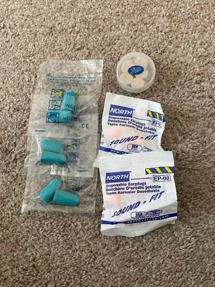 Photo of free Disposable earplugs (Longbarn WA2) #1