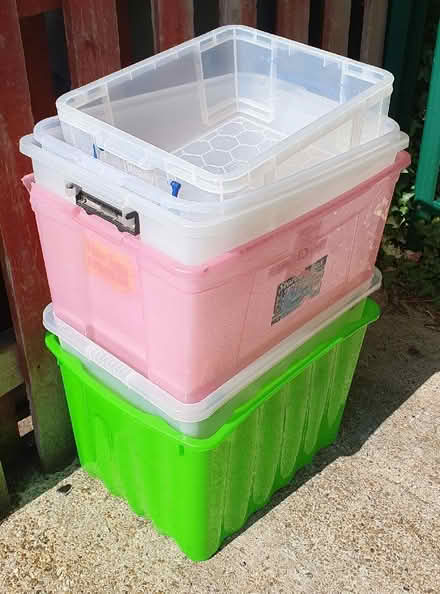 Photo of free Plastic Storage Containers (Cupids Green HP2) #1