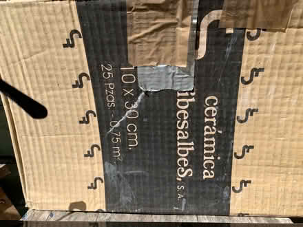 Photo of free Black and brown subway tiles (Letchworth SG6) #2