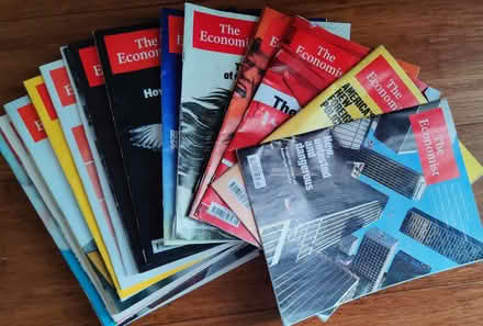 Photo of free 24 "The Economist" magazines (Amersham HP7) #1