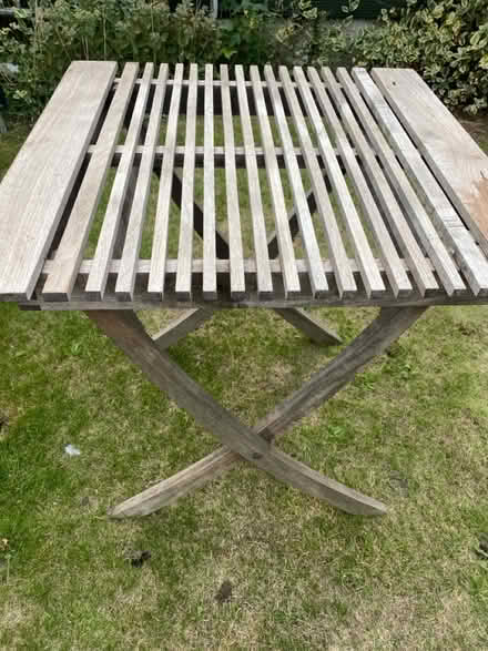 Photo of free Small garden table (Abbey Wood SE2) #2