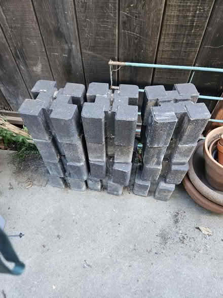 Photo of free Cement landscaping blocks (92 & Alameda de las Pulgas) #1