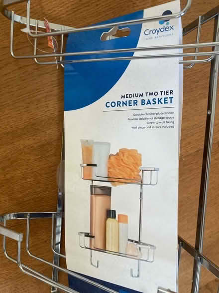 Photo of free Medium two tier corner basket for shower (Abbeyhill EH8) #2
