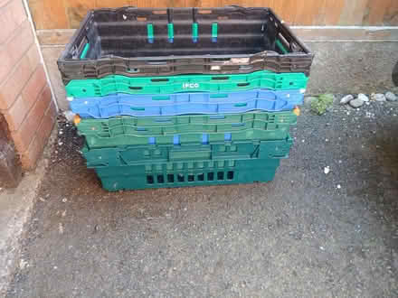 Photo of free Stackable crates/totes (Minsterley) #1