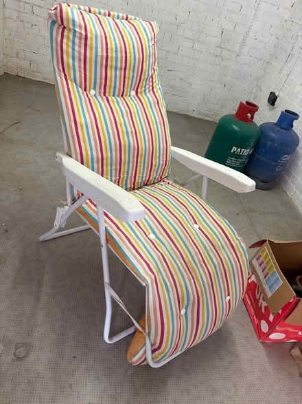 Photo of free Reclining garden chair (Swillington, LS26) #1