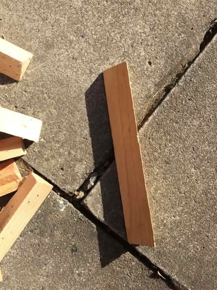 Photo of free 45% wood+Plastic brackets ideal for shelf supports -drawer (Heald Green SK8) #2