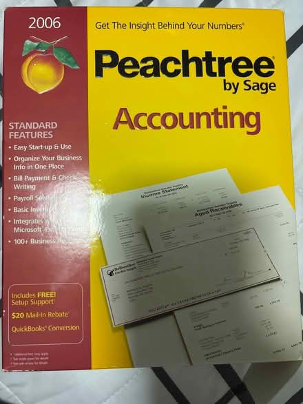 Photo of free Never used 2006 accounting software (Mitty High area) #1