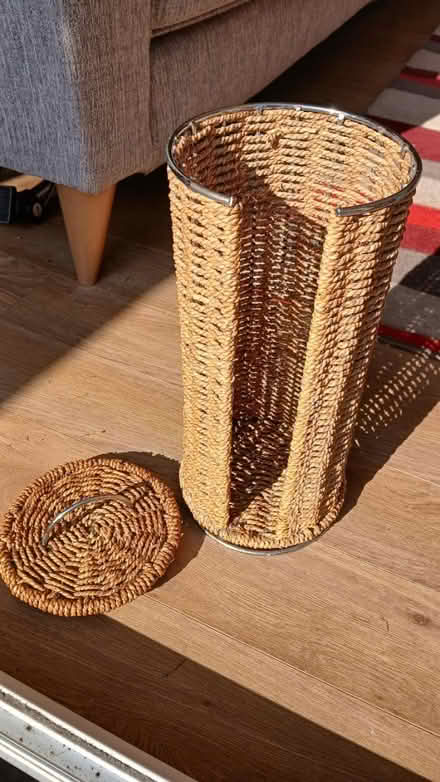 Photo of free Wicker toilet roll holder (Welwyn, Oaklands. AL6) #2