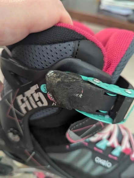 Photo of free Adjustable (size 32 - 35) inline children's skates (Petersfield Ward CB1) #4