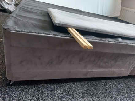 Photo of free Double bed frame and head board (M38) #1