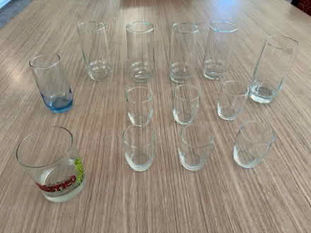 Photo of free Collection of drinking glasses (Valencia Avenue, Sunnyvale) #1